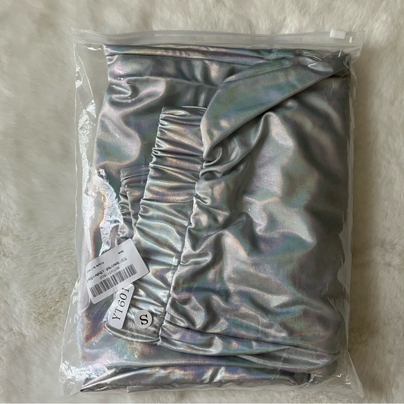 Silver Metallic Joggers - Picture 7 of 7